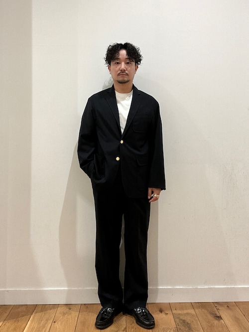 【ネイビー】FORK&amp;SPOON キャリーマンテーラードジャケット セール】FORK&SPOON キャリーマンテーラードジャケット（その他