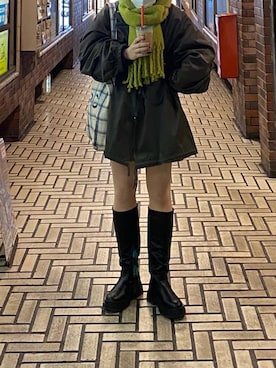 amianeeyさん（レディース・158cm）の冬コーディネート