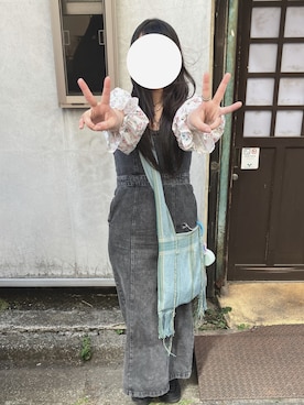 「アイテム（ローファー）」を使った、ﾎﾉｶさん（レディース・161cm）の春コーディネート