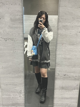 「sanrio（サンリオ）のアイテム」を使った、ﾎﾉｶさん（レディース・161cm）の秋コーディネート