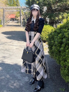 yua♡Instagramメインさんの（FERRAGAMO | フェラガモ）を使ったコーディネート