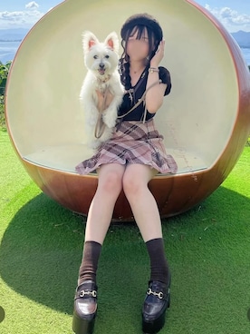 yua♡Instagramメインさん（レディース・150cm）の秋コーディネート