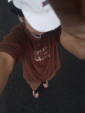 「UNITED ARROWS（ユナイテッドアローズ）のアイテム（キャップ）」を使った、munkunonamekujiさん（レディース・162cm）の秋コーディネート