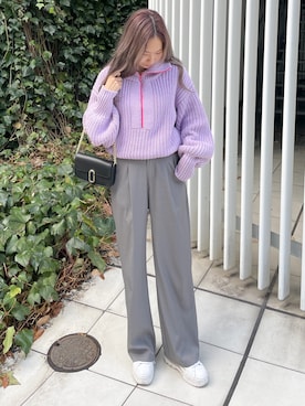 Momoさん(レディース・153cm)の冬コーディネート