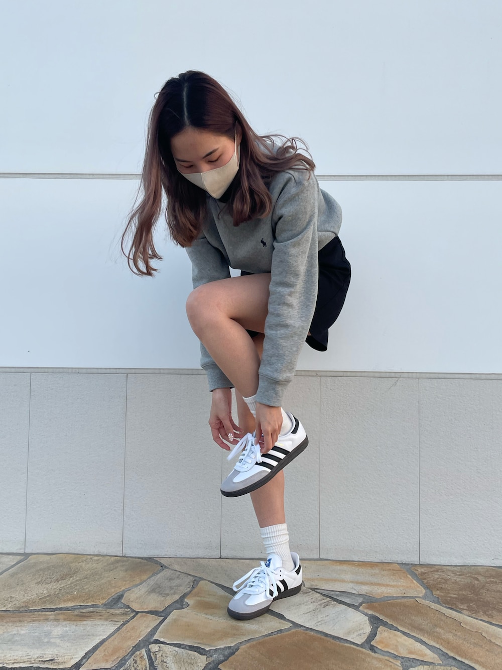 Momo｜adidasのスニーカーを使ったコーディネート - WEAR
