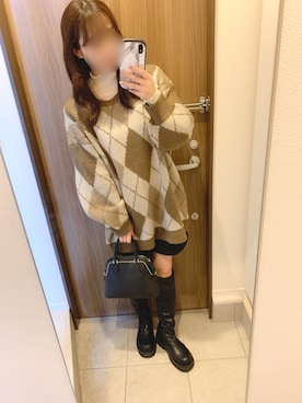 Saki .さん（レディース・157cm）の冬コーディネート