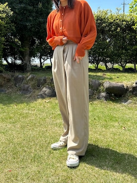 「rps（アールピーエス）のアイテム（カーディガン/ボレロ）」を使った、rps_moriさん（レディース・155cm）の春コーディネート