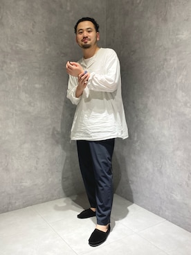 「cellar door」｜chikaki moriyamaさん（メンズ・170cm）の夏コーディネート