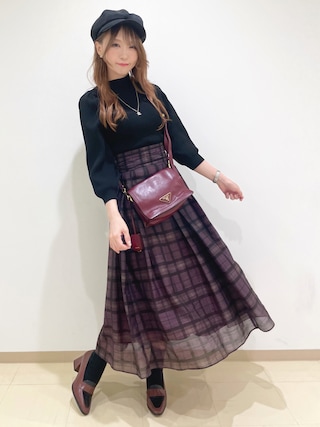JUSGLITTY（ジャスグリッティー）の「ボリュームスリーブニット