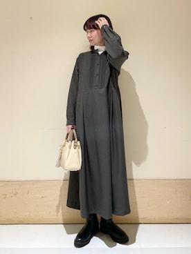 ホンダ マユさん（レディース・152cm）の冬コーディネート