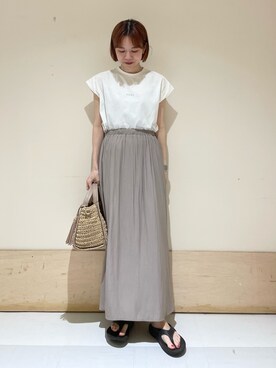 ホンダ マユさん（レディース・152cm）の春コーディネート