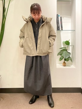 ホンダ マユさん(レディース・152cm)の秋コーディネート