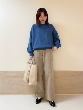 ホンダ マユさん（レディース・152cm）の冬コーディネート