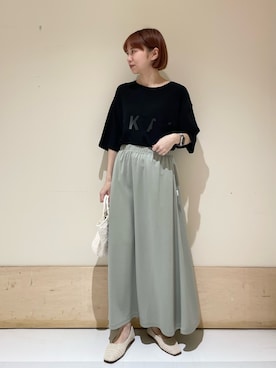 ホンダ マユさん(レディース・152cm)の春コーディネート