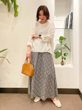 ホンダ マユさん（レディース・152cm）の春コーディネート