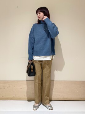 ホンダ マユさん（レディース・152cm）の冬コーディネート