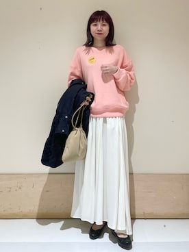 ホンダ マユさん(レディース・152cm)の春コーディネート