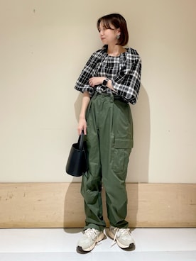 ホンダ マユさん（レディース・152cm）の夏コーディネート