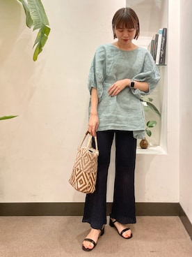 ホンダ マユさん（レディース・152cm）の春コーディネート