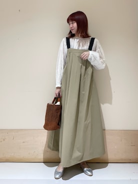ホンダ マユさん（レディース・152cm）の春コーディネート