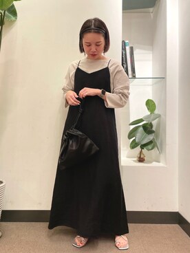 「unify（ユニファイ）のアイテム」を使った、ホンダ マユさん（レディース・152cm）の夏コーディネート