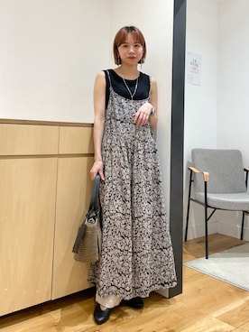 「soil」｜ホンダ マユさん（レディース・152cm）の春コーディネート