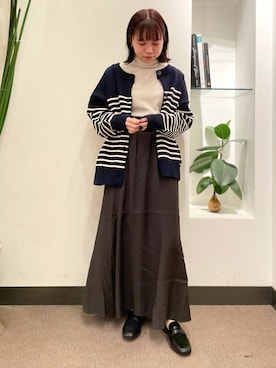 ホンダ マユさん(レディース・152cm)の秋コーディネート