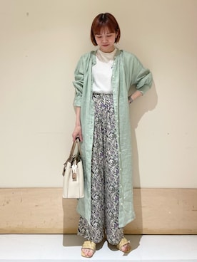 ホンダ マユさん（レディース・152cm）の春コーディネート