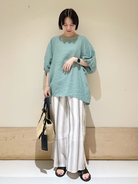 ホンダ マユさん(レディース・152cm)の夏コーディネート