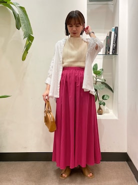ホンダ マユさん(レディース・152cm)の夏コーディネート