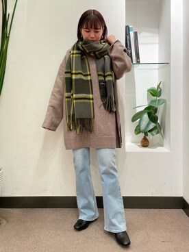 「tweedmill」｜ホンダ マユさん（レディース・152cm）の秋コーディネート
