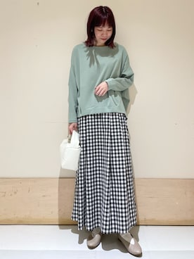 ホンダ マユさん（レディース・152cm）の春コーディネート