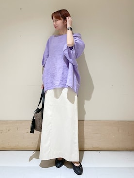 ホンダ マユさん（レディース・152cm）の春コーディネート