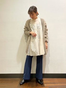 ホンダ マユさん（レディース・152cm）の秋コーディネート