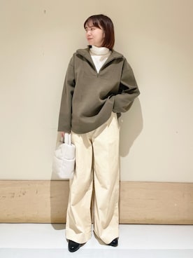 「URBAN RESEARCH DOORS」｜ホンダ マユさん（レディース・152cm）の秋コーディネート