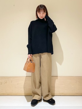 ホンダ マユさん（レディース・152cm）の冬コーディネート