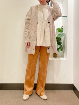 ホンダ マユさん(レディース・152cm)の秋コーディネート