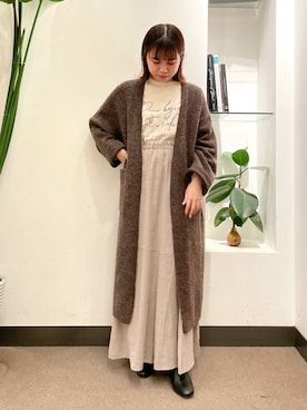 ホンダ マユさん(レディース・152cm)の秋コーディネート