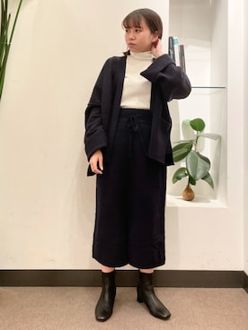 ホンダ マユさん（レディース・152cm）の秋コーディネート