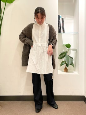 ホンダ マユさん（レディース・152cm）の秋コーディネート