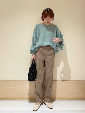 ホンダ マユさん（レディース・152cm）の春コーディネート