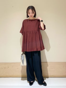 ホンダ マユさん(レディース・152cm)の秋コーディネート