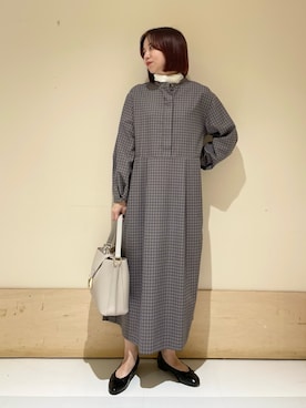 「URBAN RESEARCH DOORS」｜ホンダ マユさん（レディース・152cm）の秋コーディネート