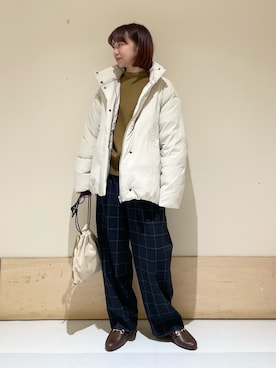 ホンダ マユさん(レディース・152cm)の秋コーディネート