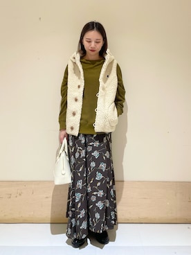 ホンダ マユさん（レディース・152cm）の秋コーディネート