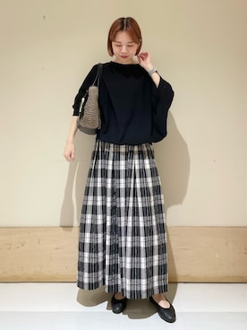 ホンダ マユさん（レディース・152cm）の春コーディネート