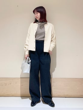 ホンダ マユさん(レディース・152cm)の冬コーディネート