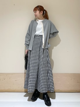 ホンダ マユさん（レディース・152cm）の春コーディネート