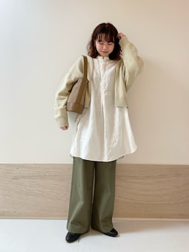 ホンダ マユさん(レディース・152cm)の春コーディネート