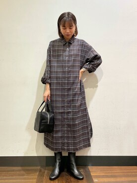 ホンダ マユさん（レディース・152cm）の秋コーディネート